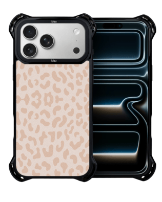 Etui do iPhone 17 Pro IBIZU DropGuard Ultra z MagSafe, Boho, Delikatna panterka