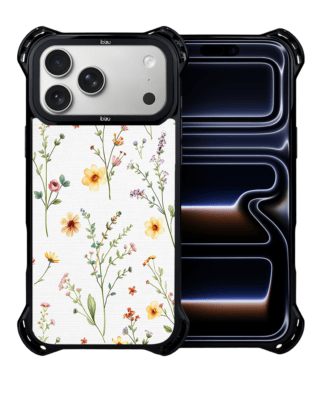 Etui do iPhone 17 Pro IBIZU DropGuard Ultra z MagSafe, Pastel Bloom, Letni bukiet