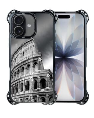 Etui do iPhone 17 IBIZU DropGuard Ultra z MagSafe, Noir City, Koloseum