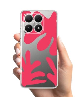 Etui do Xiaomi 15T przeźroczyste, silikonowe Flexi, rafa