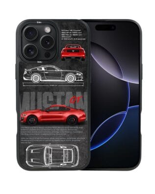 Etui do iPhone 16 Pro IBIZU DropGuard Matt z MagSafe, TechDrive, GT V8 “Coyote”