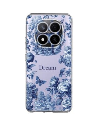 Etui do Xiaomi Redmi Note 14 Pro 4G przeźroczyste, silikonowe Flexi, Mystic, Dream Deer