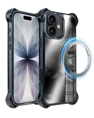 Etui do iPhone 17 IBIZU DropGuard Ultra z MagSafe, Noir City, Big Ben