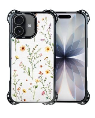 Etui do iPhone 17 IBIZU DropGuard Ultra z MagSafe, Pastel Bloom, Letni bukiet