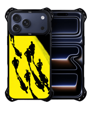 Etui do iPhone 17 Pro IBIZU DropGuard Ultra z MagSafe, #Move, Bieg mistrzów