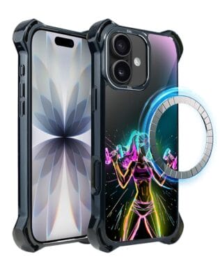 Etui do iPhone 17 IBIZU DropGuard Ultra z MagSafe, #ElectroMove, Wibracja fitness