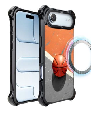 Etui do iPhone Air IBIZU DropGuard Ultra z MagSafe, #Move, Koszykówka