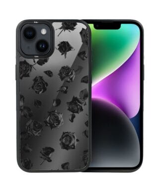 Etui do iPhone 14 Plus IBIZU DropGuard Matt z MagSafe, Midnight, Sen róż