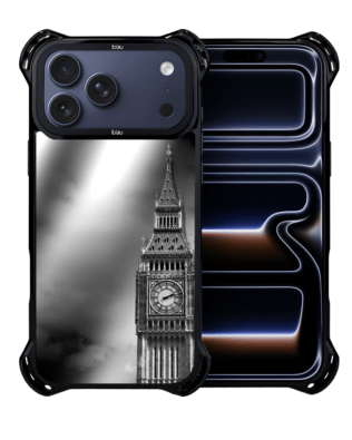 Etui do iPhone 17 Pro IBIZU DropGuard Ultra z MagSafe, Noir City, Big Ben