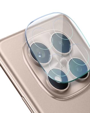 Osłona ze szkła hartowanego 9H na cały aparat, kamerę do Xiaomi Redmi Note 14 Pro 4G, przeźroczysta