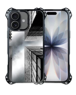 Etui do iPhone 17 IBIZU DropGuard Ultra z MagSafe, Noir City, Drapacze chmur