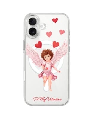 Etui do iPhone 17 z MagSafe przeźroczyste, silikonowe Flexi, kupidyn