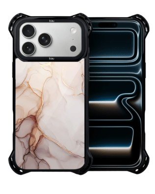 Etui do iPhone 17 Pro IBIZU DropGuard Ultra z MagSafe, Ethereal Essence, Różany alabaster