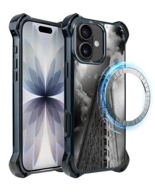 Etui do iPhone 17 IBIZU DropGuard Ultra z MagSafe, Noir City, Flatiron