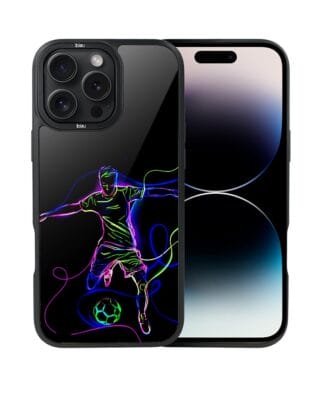 Etui do iPhone 14 Pro IBIZU DropGuard Matt z MagSafe, #ElectroMove, Moc footballu