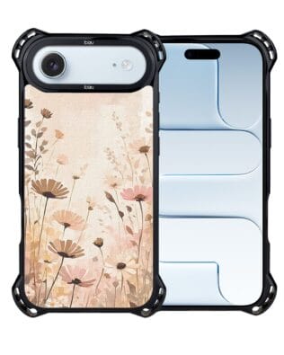 Etui do iPhone Air IBIZU DropGuard Ultra z MagSafe, Boho, Kwiatowa łąka