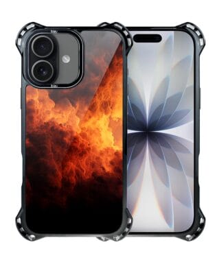 Etui do iPhone 17 IBIZU DropGuard Ultra z MagSafe, Twilight Dreams, Inferno Sky