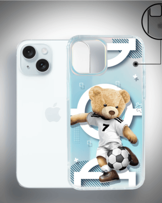 Etui do iPhone 15 IBIZU California Sunset, zmieniające kolor, Football Boy, piłka nożna