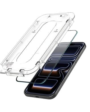 Szkło hartowane na ekran ochrona 9H z aplikatorem do iPhone 17 Pro Max