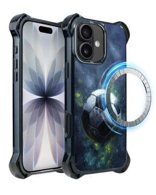 Etui do iPhone 17 IBIZU DropGuard Ultra z MagSafe, #Move, Piłka nożna