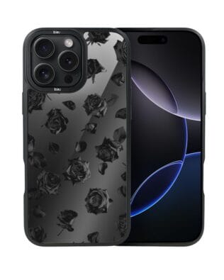 Etui do iPhone 16 Pro Max IBIZU DropGuard Matt z MagSafe, Midnight, Sen róż