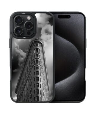 Etui do iPhone 15 Pro IBIZU DropGuard Matt z MagSafe, Noir City, Flatiron