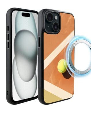 Etui do iPhone 15 Plus IBIZU DropGuard Matt z MagSafe, #Move, Tenis