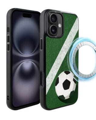 Etui do iPhone 16 IBIZU DropGuard Matt z MagSafe, #Move, Przy boisku