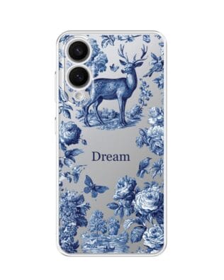 Etui do Samsung Galaxy S25 Edge przeźroczyste, silikonowe Flexi, Mystic, Dream Deer