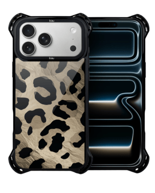 Etui do iPhone 17 Pro IBIZU DropGuard Ultra z MagSafe, Zew Natury, Dziki Leopard