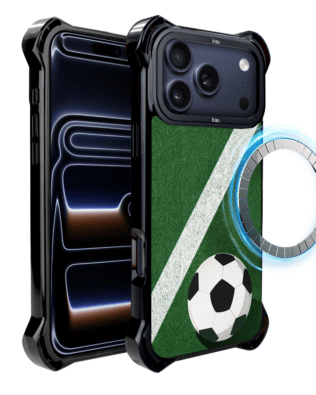 Etui do iPhone 17 Pro IBIZU DropGuard Ultra z MagSafe, #Move, Przy boisku