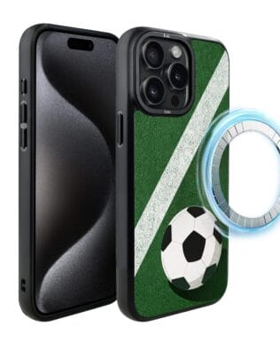 Etui do iPhone 15 Pro Max IBIZU DropGuard Matt z MagSafe, #Move, Przy boisku