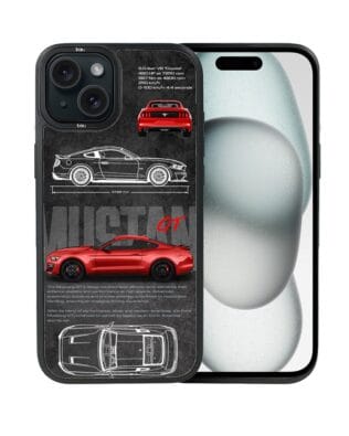 Etui do iPhone 15 Plus IBIZU DropGuard Matt z MagSafe, TechDrive, GT V8 “Coyote”