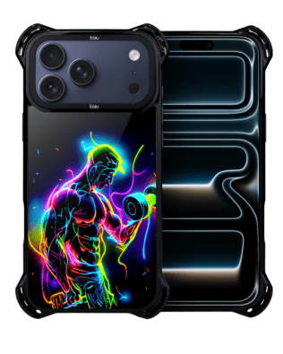 Etui do iPhone 17 Pro IBIZU DropGuard Ultra z MagSafe, #ElectroMove, Jest moc