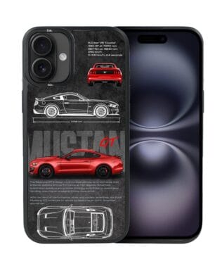 Etui do iPhone 16 Plus IBIZU DropGuard Matt z MagSafe, TechDrive, GT V8 “Coyote”