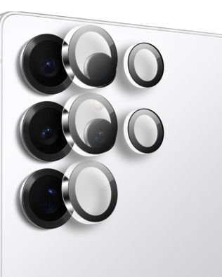 Szklana osłona obiektywów, hybrydowa osłona do Samsung Galaxy S25 Ultra, przeźroczysta