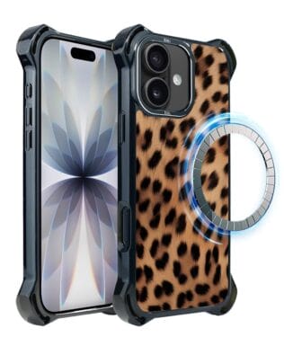 Etui do iPhone 17 IBIZU DropGuard Ultra z MagSafe, Zew Natury, Pantera