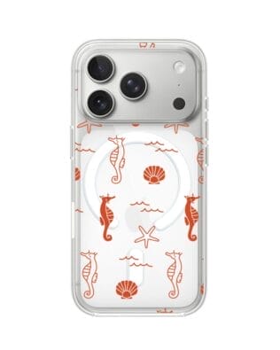 Etui do iPhone 17 Pro Max z MagSafe przeźroczyste, silikonowe Flexi, Summer Patterns, wakacyjne wzory