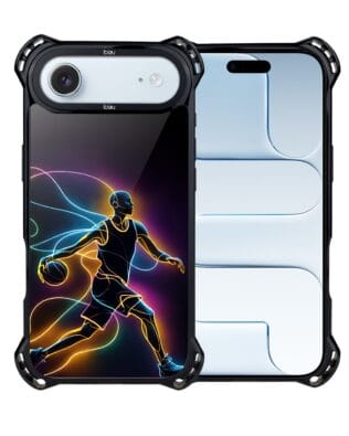 Etui do iPhone Air IBIZU DropGuard Ultra z MagSafe, #ElectroMove, Duch koszykówki