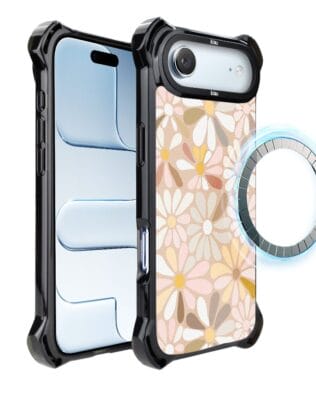 Etui do iPhone Air IBIZU DropGuard Ultra z MagSafe, Boho, Kwiaty vintage