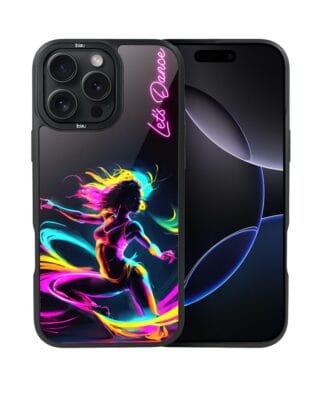 Etui do iPhone 16 Pro IBIZU DropGuard Matt z MagSafe, #ElectroMove, Taneczny rytm