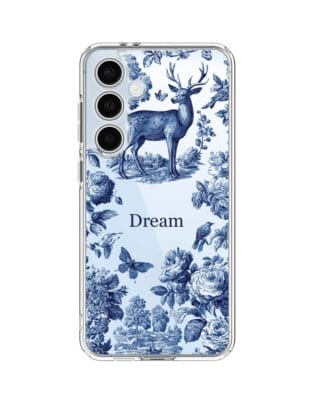Etui do Samsung Galaxy S24 FE przeźroczyste, silikonowe Flexi, Mystic, Dream Deer
