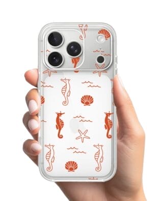 Etui do iPhone 17 Pro Max przeźroczyste, silikonowe Flexi, Summer Patterns, wakacyjne wzory