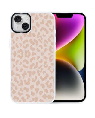 Etui do iPhone 14 IBIZU DropGuard Matt z MagSafe, Boho, Delikatna panterka