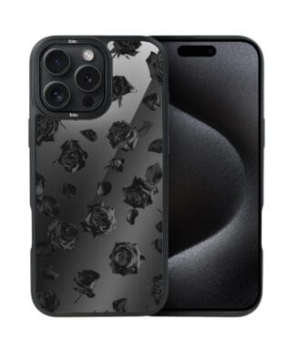 Etui do iPhone 15 Pro IBIZU DropGuard Matt z MagSafe, Midnight Mirror, Sen róż