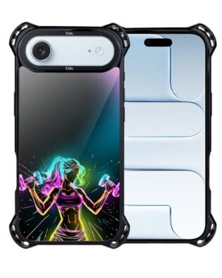 Etui do iPhone Air IBIZU DropGuard Ultra z MagSafe, #ElectroMove, Wibracja fitness