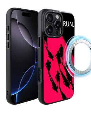 Etui do iPhone 16 Pro IBIZU DropGuard Matt z MagSafe, #Move, Nocny maraton