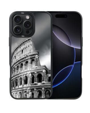 Etui do iPhone 16 Pro IBIZU DropGuard Matt z MagSafe, Noir City, Koloseum