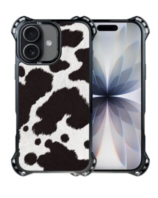 Etui do iPhone 17 IBIZU DropGuard Ultra z MagSafe, Zew Natury, Polska krowa