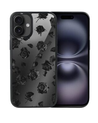 Etui do iPhone 16 Plus IBIZU DropGuard Matt z MagSafe, Midnight, Sen róż